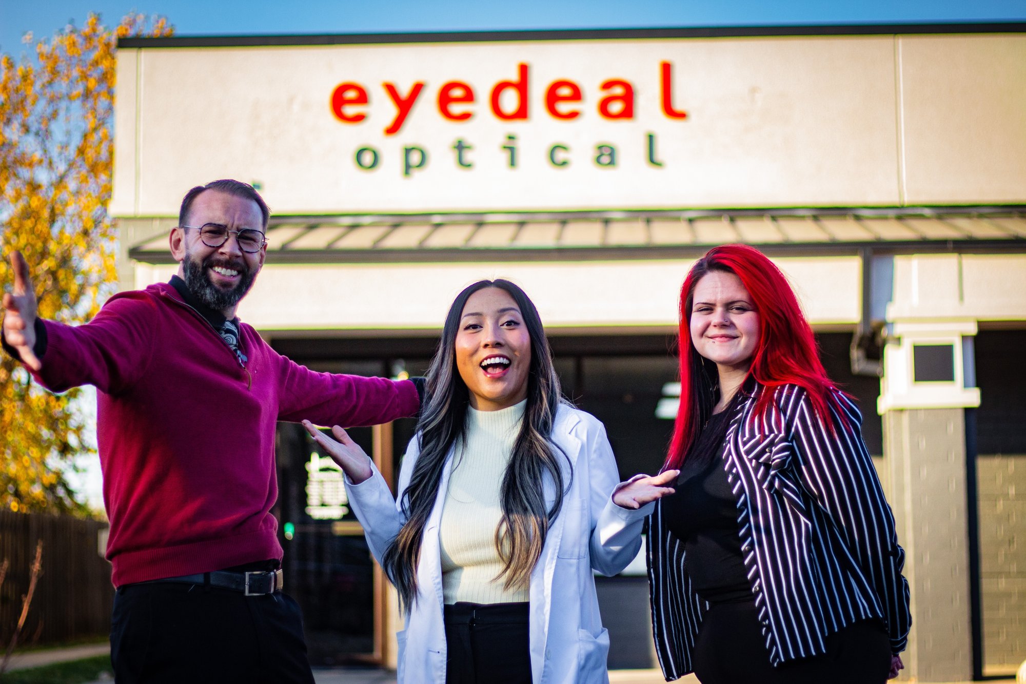 EyeDeal Optical designer frames in Rockford